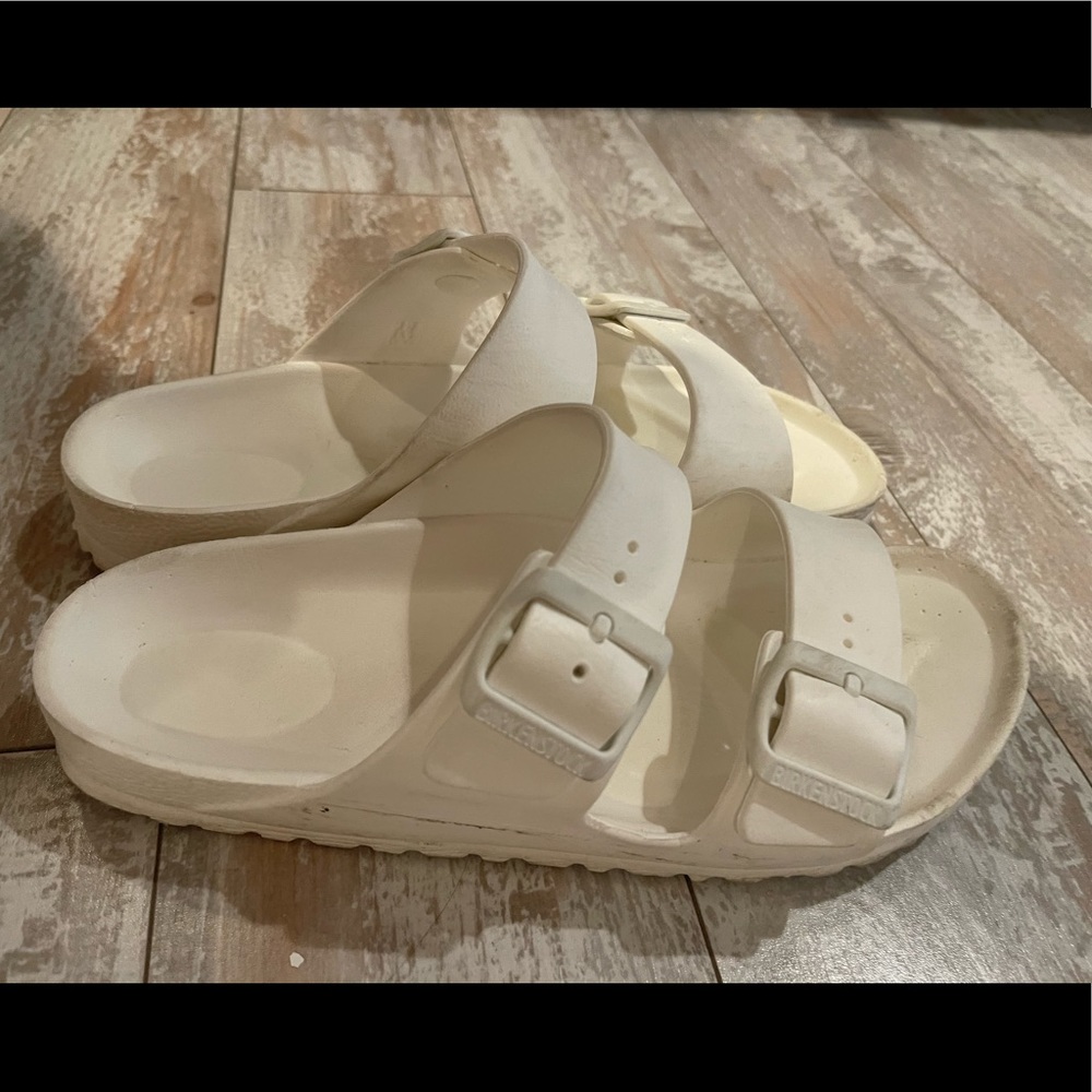 Birkenstock White Sandals